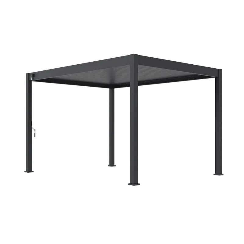 Orion Deluxe E-LED Overkapping 300x400 cm - Antraciet - afbeelding 1