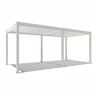 Orion Deluxe E-LED Overkapping 300x600 cm - Wit