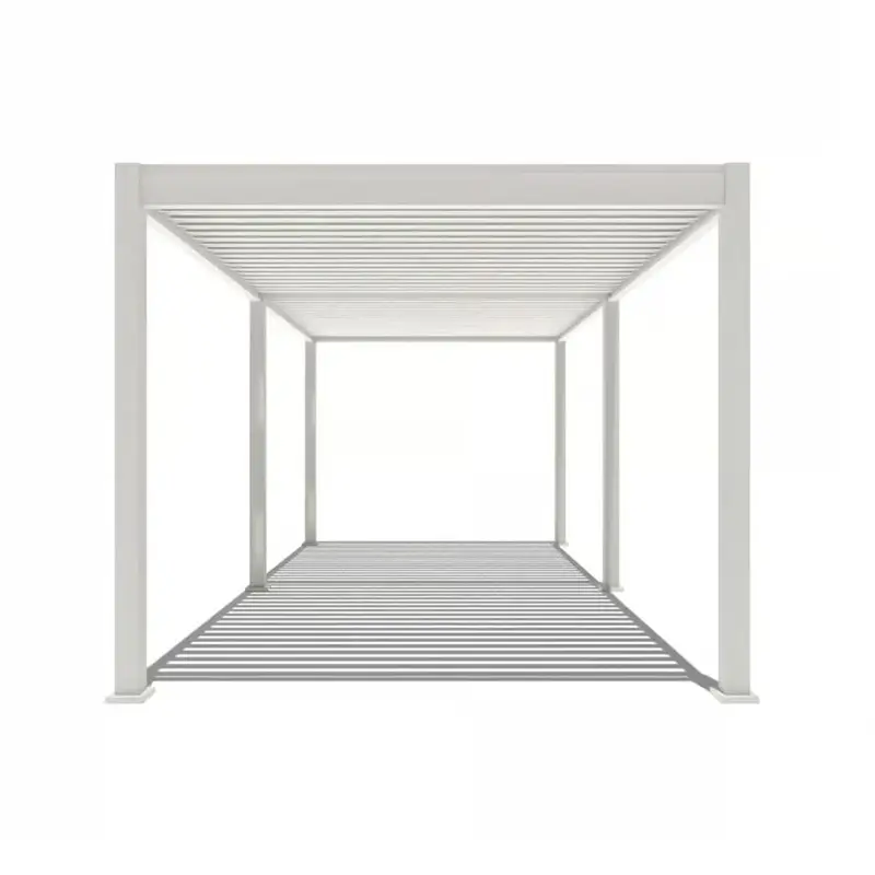 Orion Deluxe E-LED Overkapping 300x600 cm - Wit - afbeelding 2