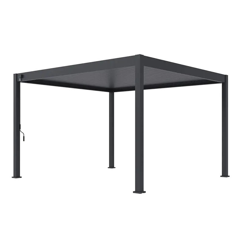 Orion Deluxe E-LED Overkapping 360x400 cm - Antraciet - afbeelding 1