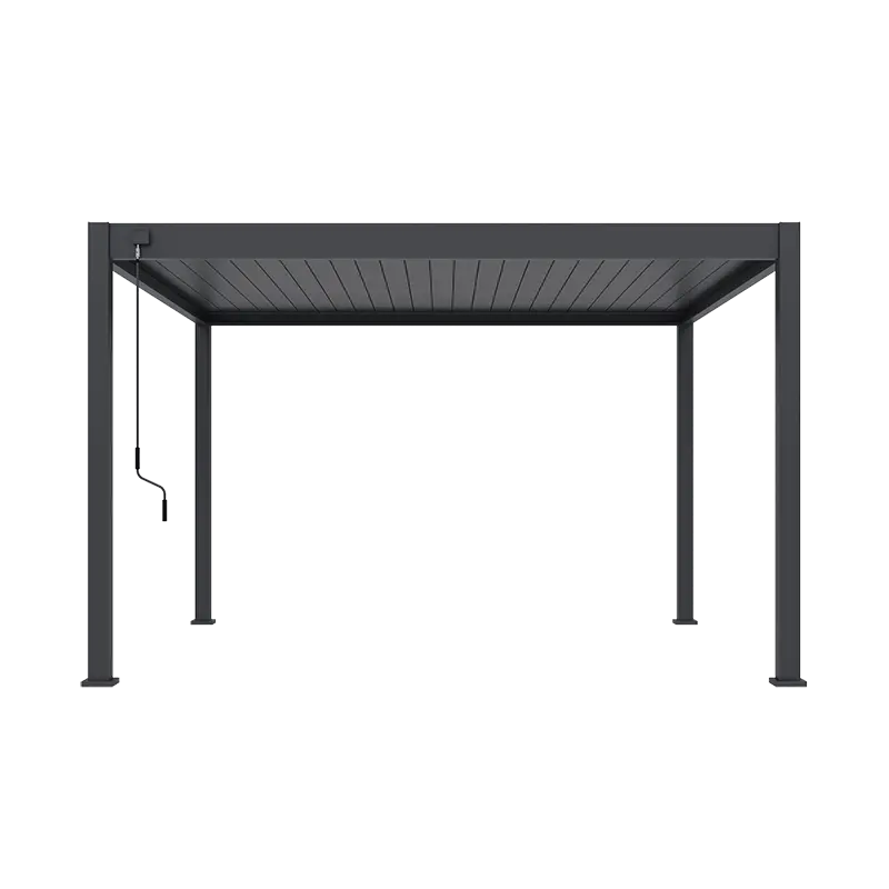 Orion Deluxe E-LED Overkapping 360x400 cm - Antraciet - afbeelding 2