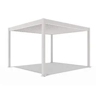 Orion Deluxe E-LED Overkapping 360x400 cm - Kiezelgrijs