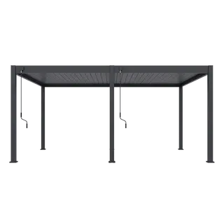Orion Deluxe E-LED Overkapping 360x530 cm - Antraciet - afbeelding 2