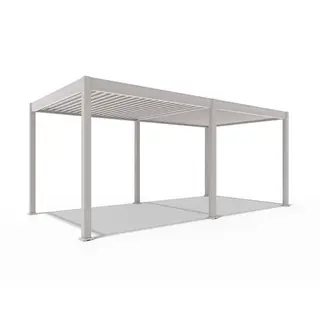 Orion Deluxe E-LED Overkapping 360x530 cm - Kiezelgrijs