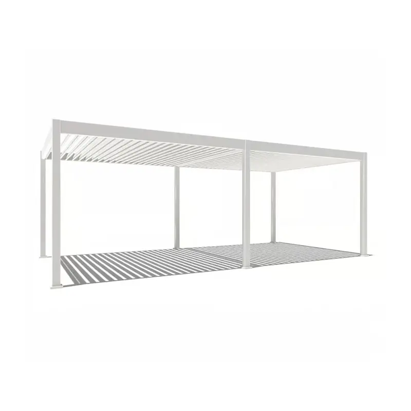 Orion Deluxe E-LED Overkapping 360x720 cm - Wit - afbeelding 1