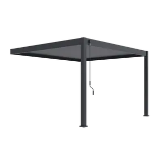 Orion Deluxe Muurbevestiging 300x360 cm - Antraciet
