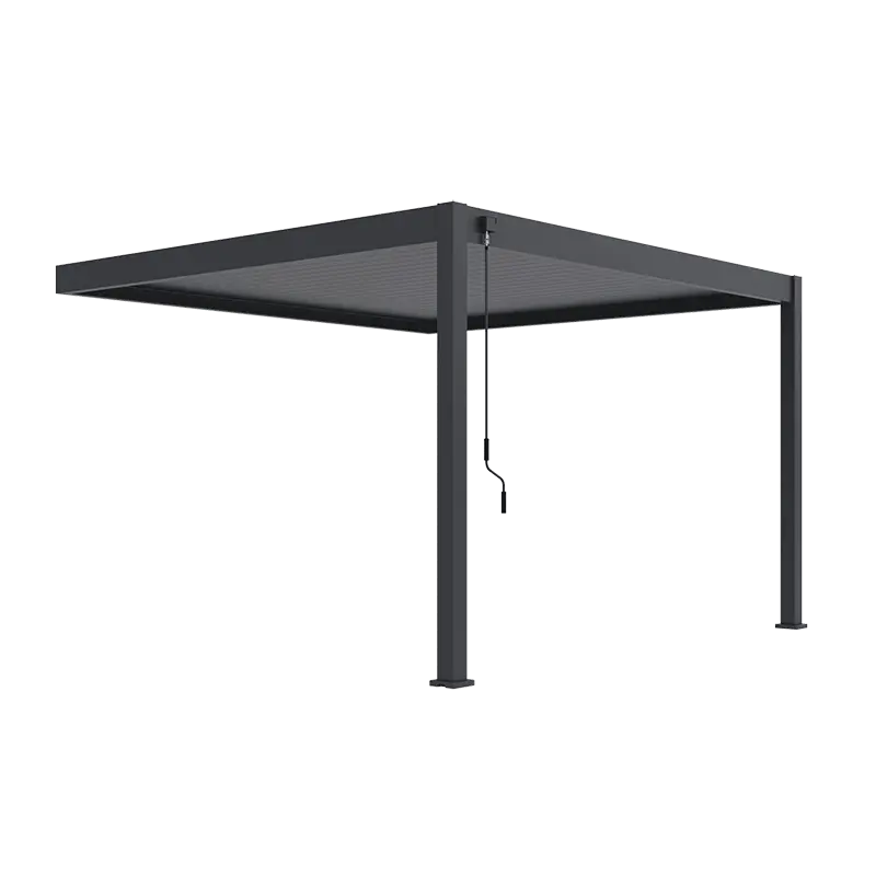 Orion Deluxe Muurbevestiging 300x360 cm - Antraciet - afbeelding 1