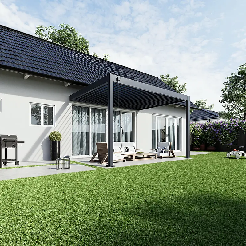 Orion Deluxe Muurbevestiging 300x360 cm - Antraciet - afbeelding 3