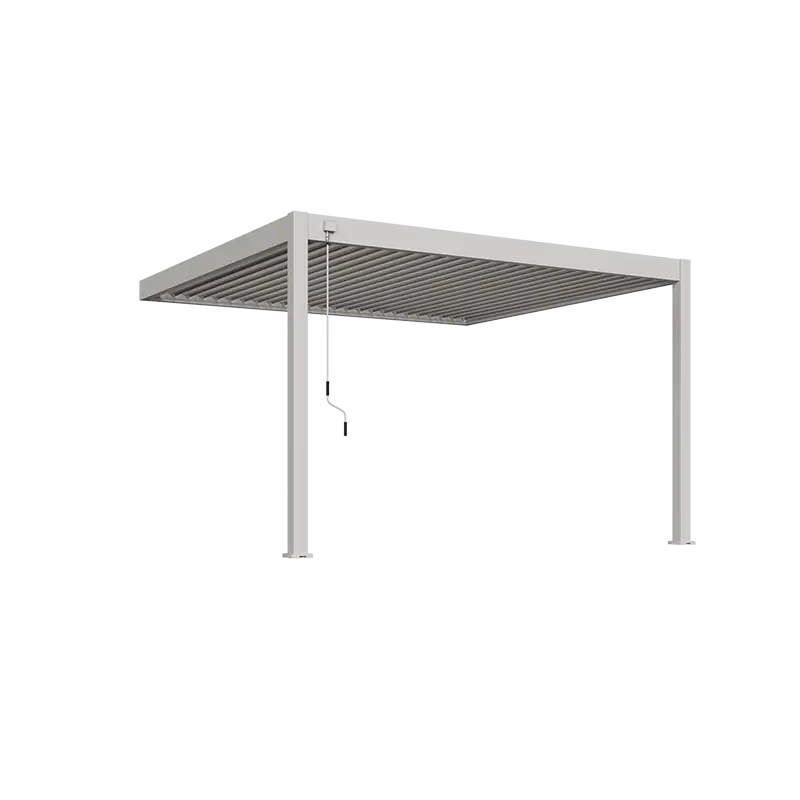 Orion Deluxe Muurbevestiging 360x400 cm - Kiezelgrijs - afbeelding 1