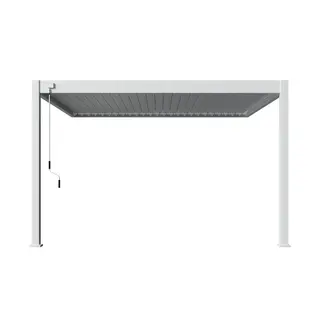 Orion Deluxe Muurbevestiging 360x400 cm - Wit - afbeelding 2
