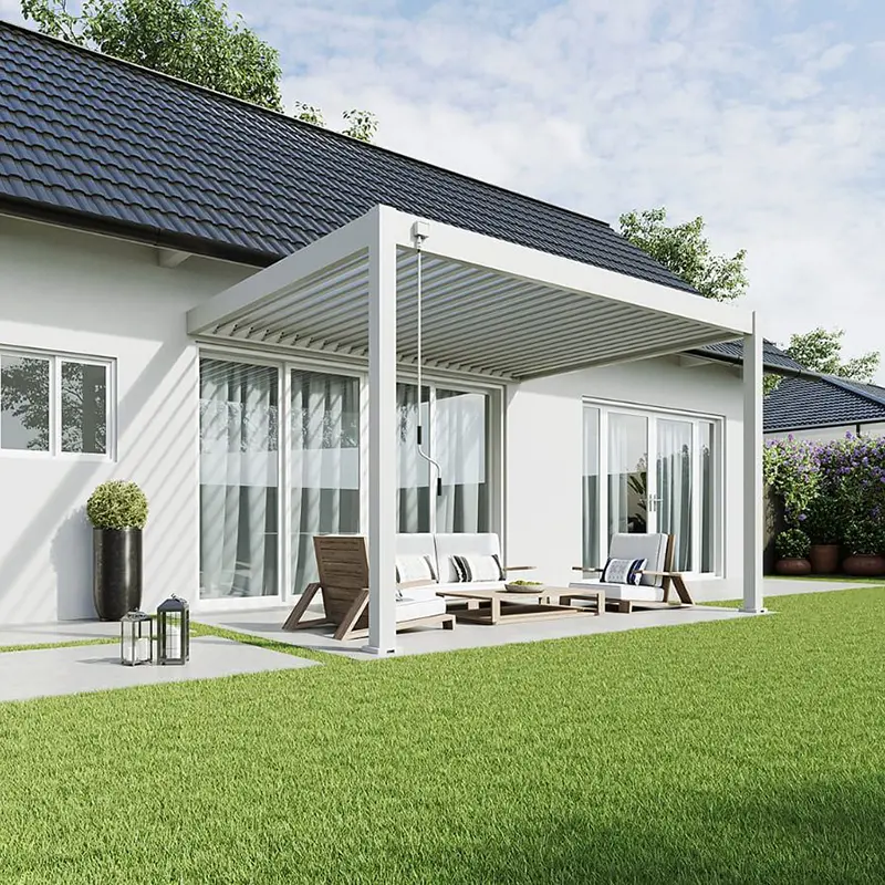 Orion Deluxe Muurbevestiging 360x400 cm - Wit - afbeelding 3