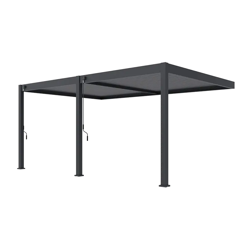Orion Deluxe Muurbevestiging 360x530 cm - Antraciet - afbeelding 1