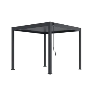 Orion Deluxe Overkapping 300x300 cm - Antraciet