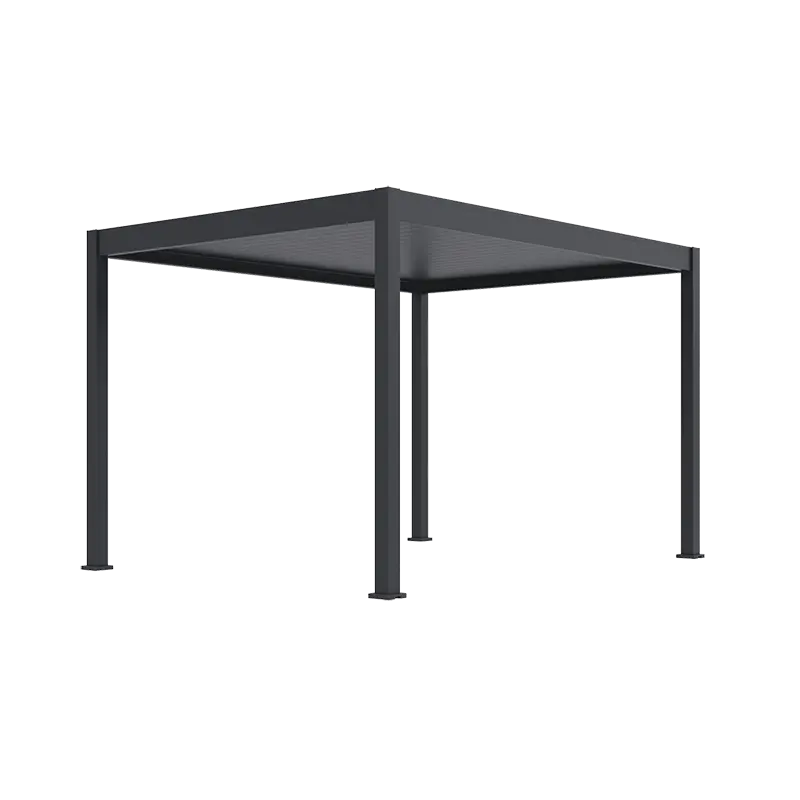 Orion Deluxe Overkapping 300x400 cm - Antraciet - afbeelding 1