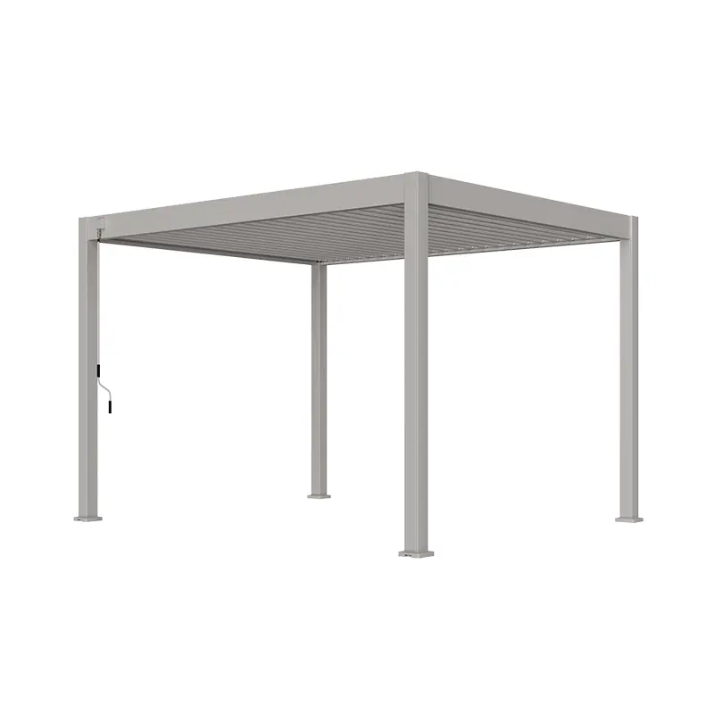 Orion Deluxe Overkapping 300x400 cm - Kiezelgrijs - afbeelding 1