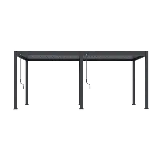 Orion Deluxe Overkapping 300x600 cm - Antraciet - afbeelding 2