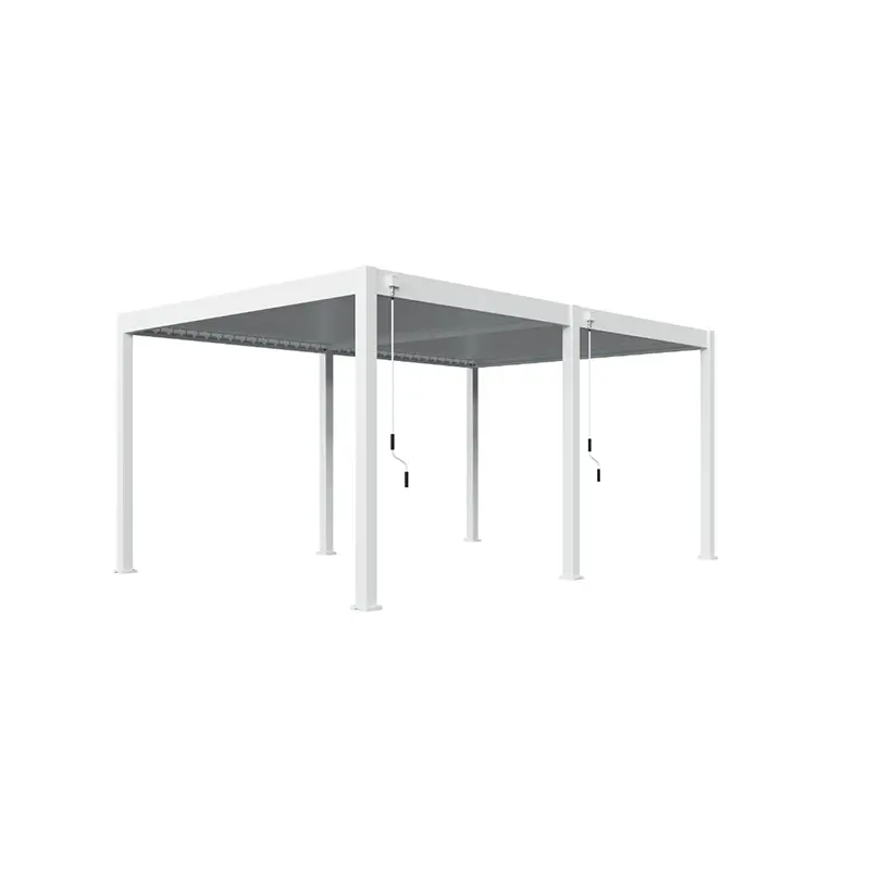 Orion Deluxe Overkapping 300x600 cm - Wit - afbeelding 1
