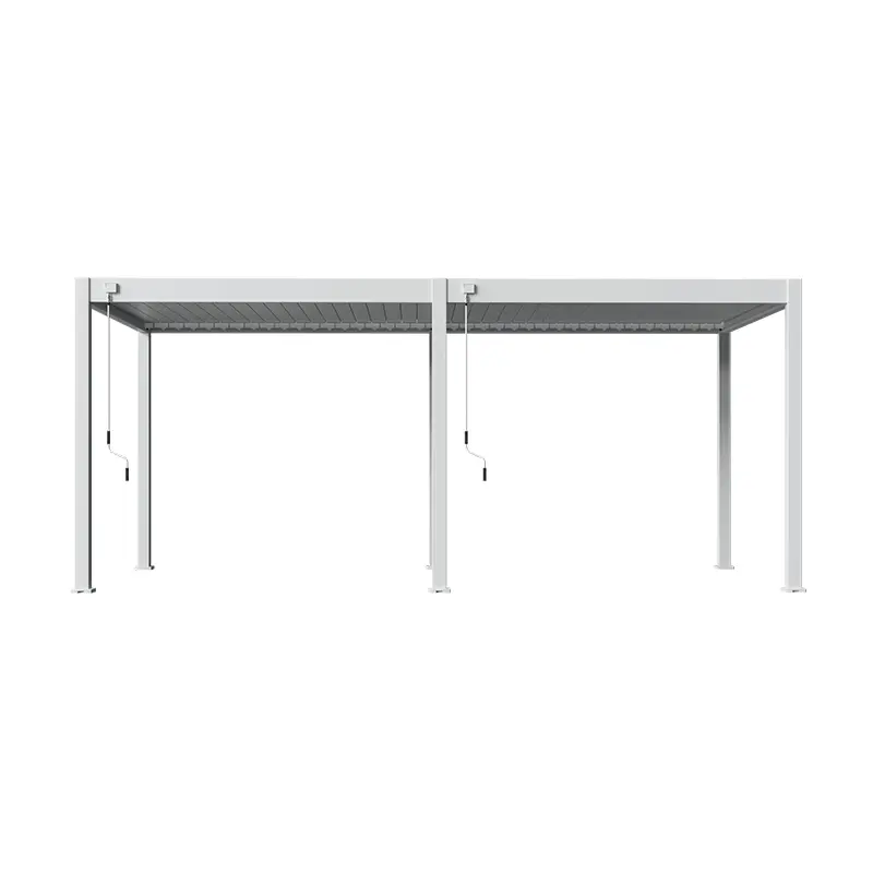 Orion Deluxe Overkapping 300x600 cm - Wit - afbeelding 2