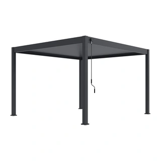 Orion Deluxe Overkapping 360x400 cm - Antraciet - afbeelding 1