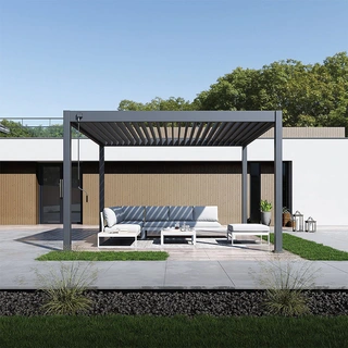 Orion Deluxe Overkapping 360x400 cm - Antraciet - afbeelding 5