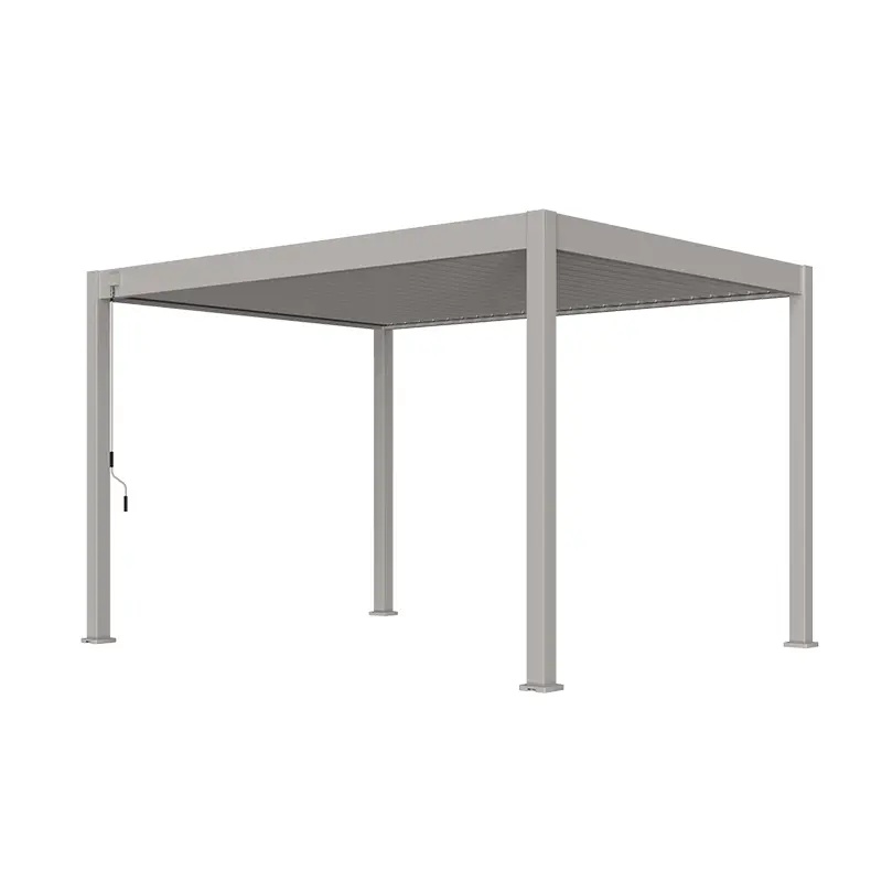 Orion Deluxe Overkapping 360x400 cm - Kiezelgrijs - afbeelding 1