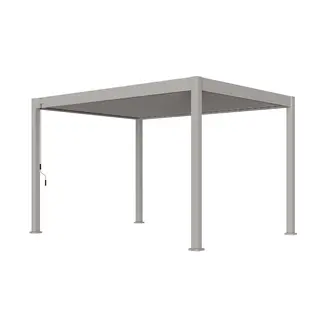 Orion Deluxe Overkapping 360x400 cm - Kiezelgrijs - afbeelding 1