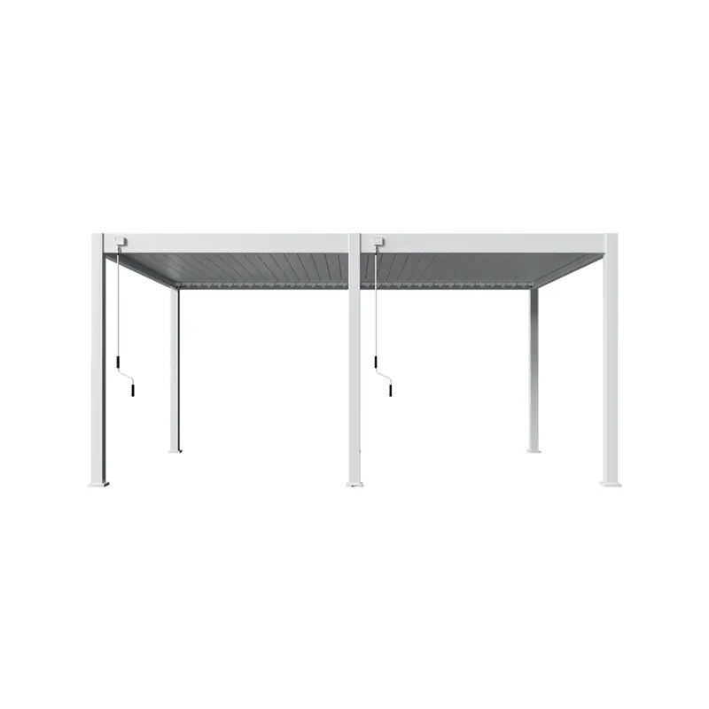 Orion Deluxe Overkapping 360x400 cm - Wit - afbeelding 2