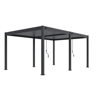 Orion Deluxe Overkapping 360x530 cm - Antraciet