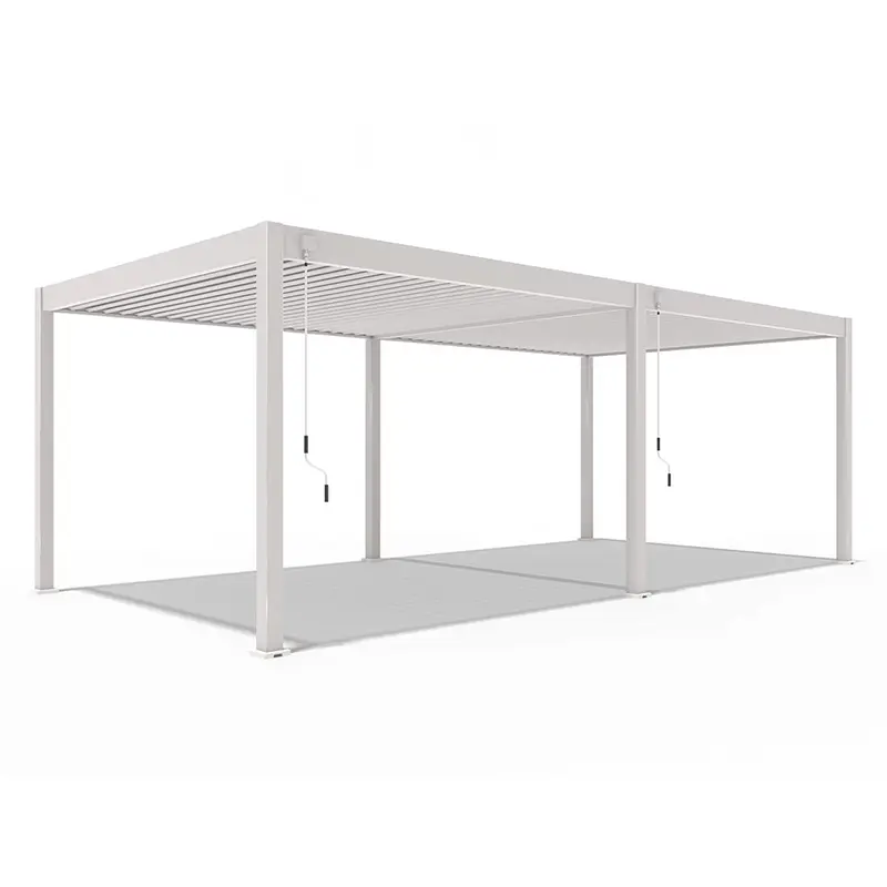 Orion Deluxe Overkapping 360x720 cm - Kiezelgrijs - afbeelding 1