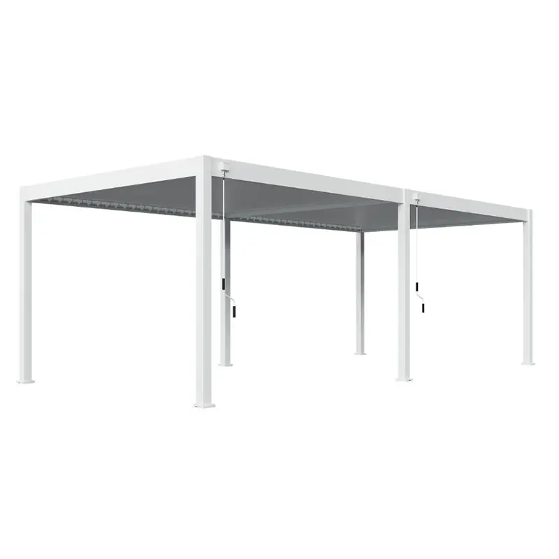 Orion Deluxe Overkapping 360x720 cm - Wit - afbeelding 1