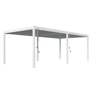 Orion Deluxe Overkapping 360x720 cm - Wit - afbeelding 1