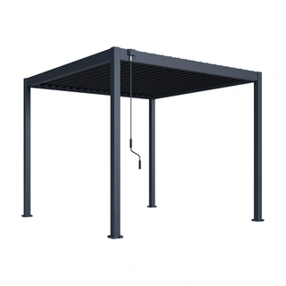 Orion Eco Overkapping 300x300 cm - Antraciet - afbeelding 1