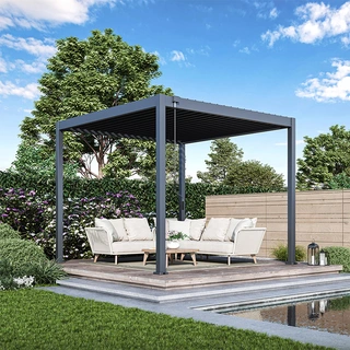 Orion Eco Overkapping 300x300 cm - Antraciet - afbeelding 4