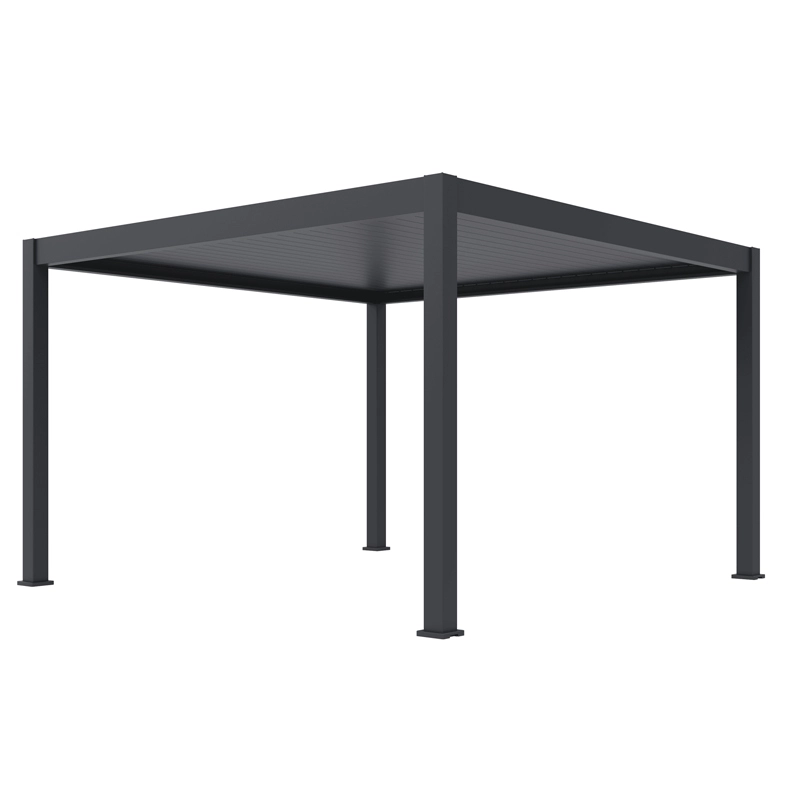 Orion Premium E-LED Overkapping 300x400 cm - Antraciet - afbeelding 1