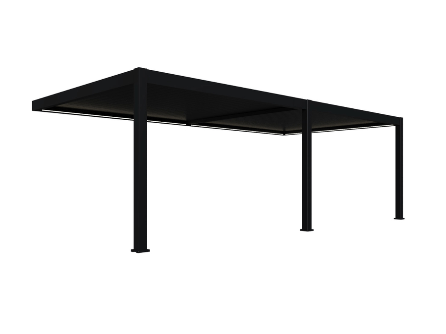 Orion Premium E-LED Overkapping Muurbevestiging - 400x600 cm - Antraciet - afbeelding 1