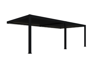 Orion Premium E-LED Overkapping Muurbevestiging - 400x600 cm - Antraciet - afbeelding 1