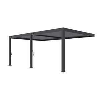 Orion Premium Muurbevestiging 400x800 cm - Antraciet