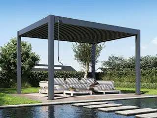 Orion Premium Overkapping 300x400 cm - Antraciet - afbeelding 2