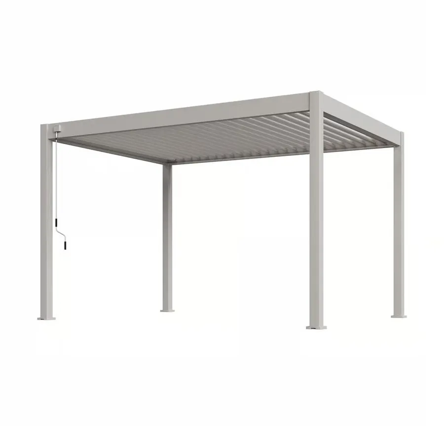 Orion Premium Overkapping 400x400 cm - Kiezelgrijs - afbeelding 1