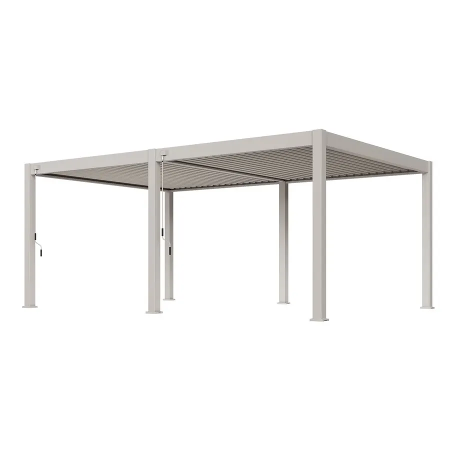 Orion Premium Overkapping 400x800 cm - Kiezelgrijs - afbeelding 1