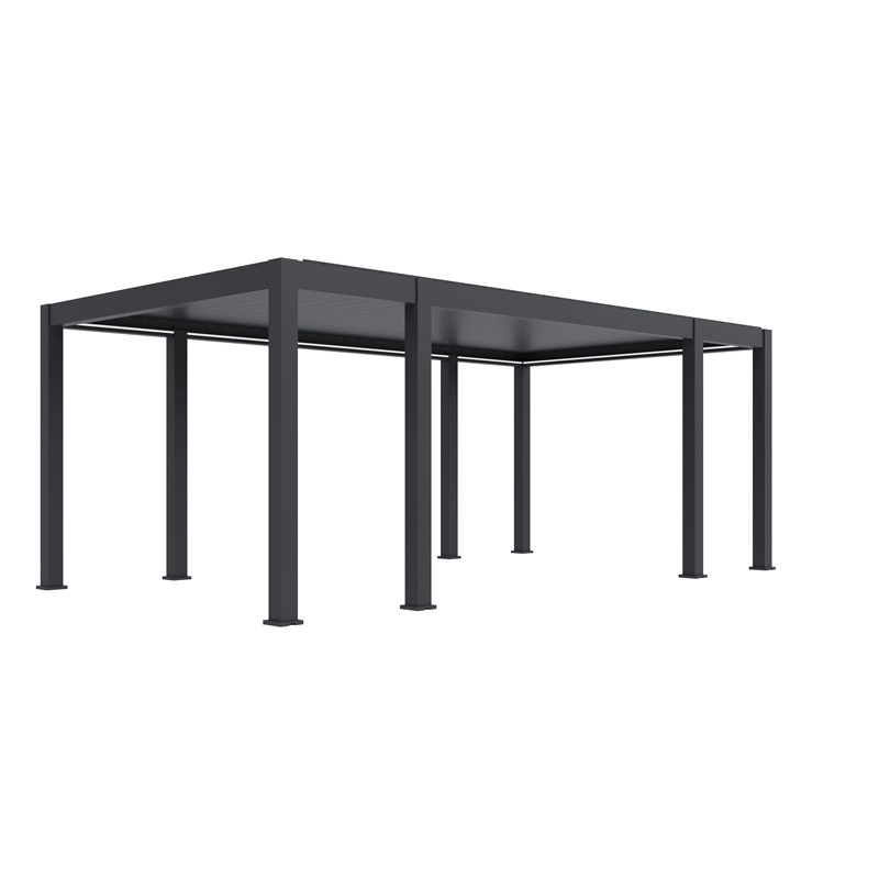 Orion Prestige E-LED Overkapping 360x657 cm - Antraciet - afbeelding 1
