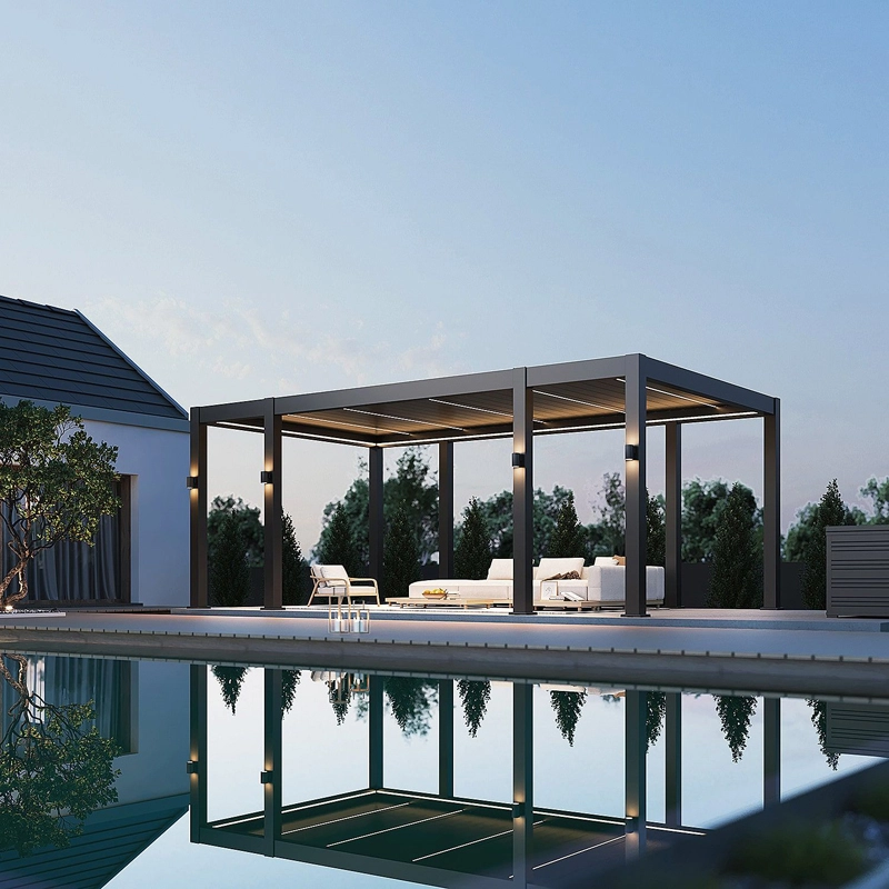 Orion Prestige E-LED Overkapping 360x657 cm - Wit - afbeelding 2
