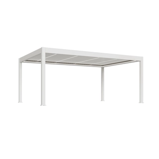 Orion Prestige E-LED Overkapping 400x530 cm - Wit - afbeelding 1
