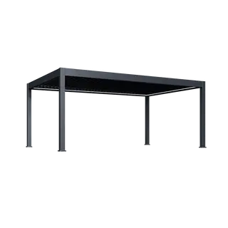 Orion Prestige E-LED Overkapping 400x600 cm - Antraciet