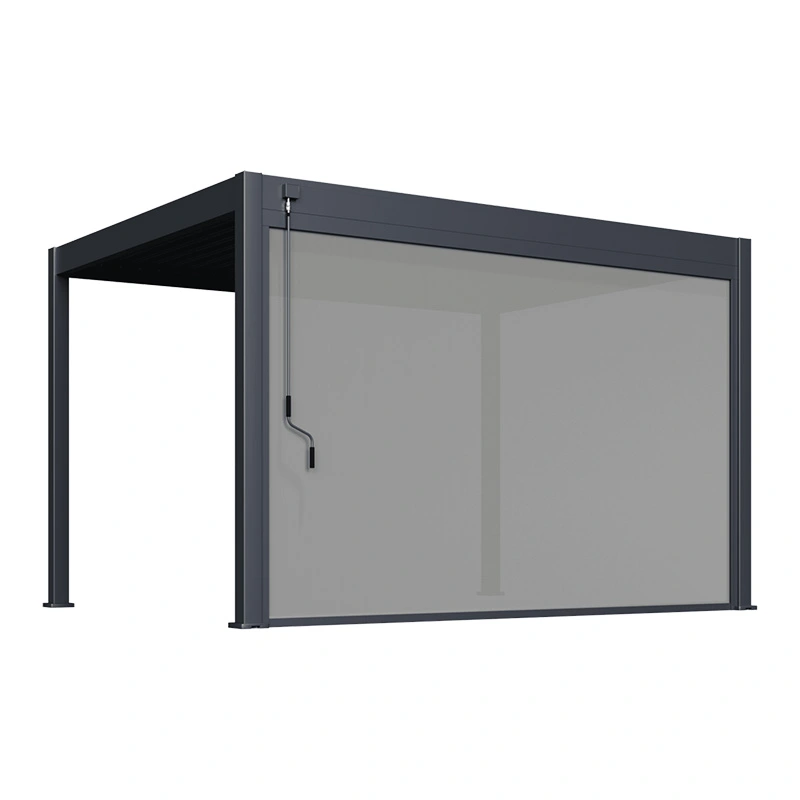 Orion Windscherm 400 cm - Antraciet - afbeelding 1