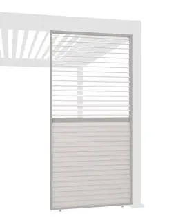 Orion shutterpaneel - Kantelbaar - Horizontaal - 113 cm - Kiezelgrijs - afbeelding 1