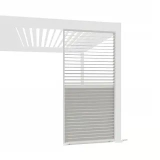 Orion shutterpaneel - Kantelbaar - Horizontaal - 113 cm - Wit