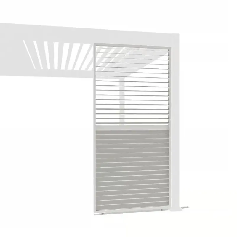 Orion shutterpaneel - Kantelbaar - Horizontaal - 123 cm - Wit - afbeelding 1