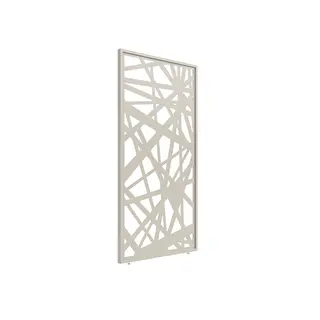Orion Shutterpaneel - Vast - abstract-design - 93 cm - Kiezelgrijs - afbeelding 1