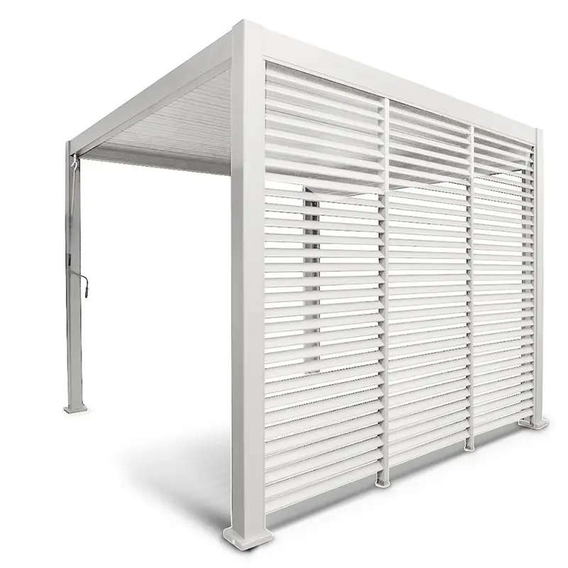 Orion shutterpaneel - Vast - Horizontaal - 113 cm - Wit - afbeelding 2
